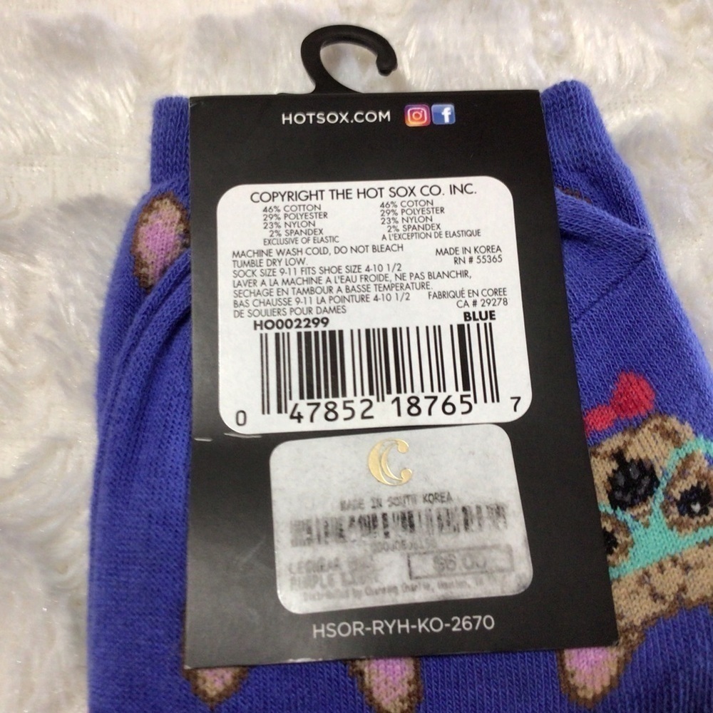 NEW Bundle of 2 - Mopas and Hot Sox Size 9-11 - Picture 4 of 4